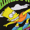 MARKET Maglietta Uomo Cowabunga Arc Tee X the Simpsons Black da uomo