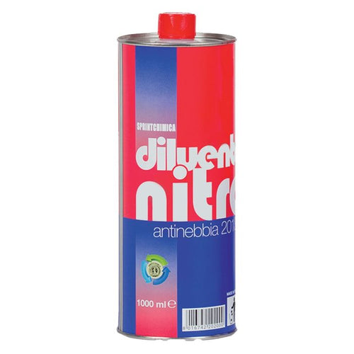 Diluente nitro antinebbia usato per la pulizia di superfici sporche di pittura