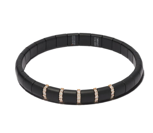 Roberto Demeglio Bracciale Domino In Oro Rosa