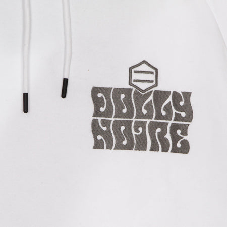 DOLLY NOIRE Felpa Cappuccio Uomo Betulla Cruiser Hoodie White da uomo