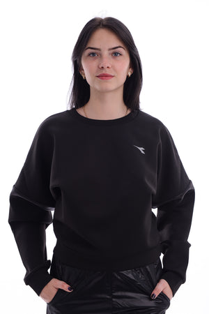 Diadora Felpa Donna Sweater Nero
