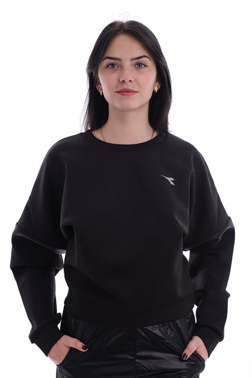 Diadora Felpa Donna Sweater Nero