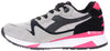 Diadora Sneakers V7000 Nyl Ii Grigio Cenere E Nero Donna