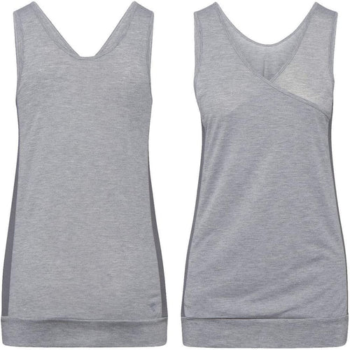 Diadora Canotta Top Donna Dia Dry Grigio Mélange