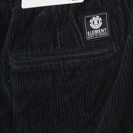 ELEMENT Pantalone Lungo Uomo Chillin Corduroy Eclipse Navy da uomo