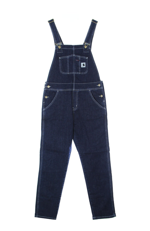 CARHARTT WIP Salopette Donna W Bib Overall Blue Rinsed da donna