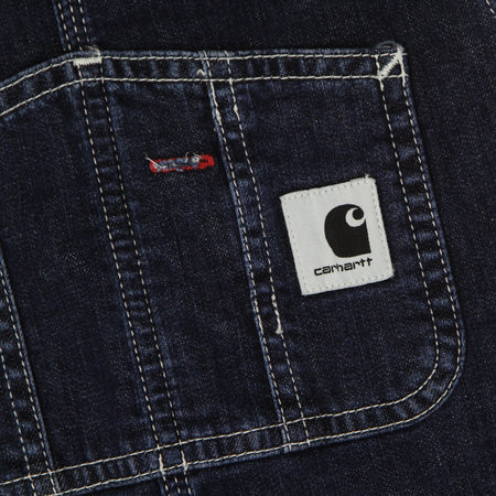 CARHARTT WIP Salopette Donna W Bib Overall Blue Rinsed da donna