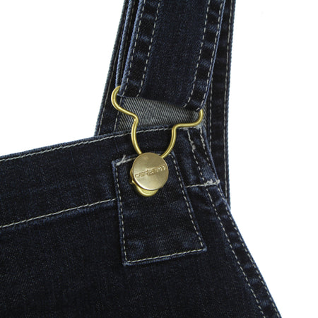 CARHARTT WIP Salopette Donna W Bib Overall Blue Rinsed da donna