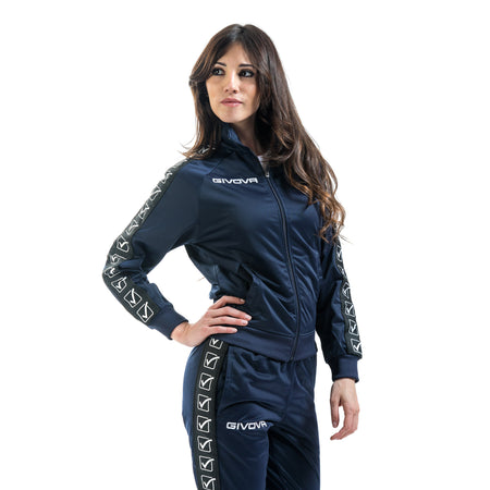 Giacca Tricot Band Givova BA13 Blu Grande Fratello