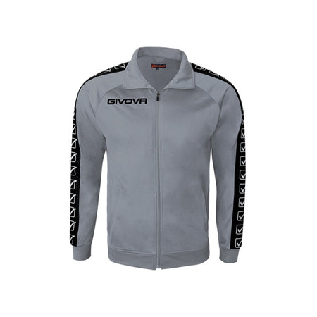 Giacca Tricot Band Givova BA13 Grigio Chiaro Grande Fratello