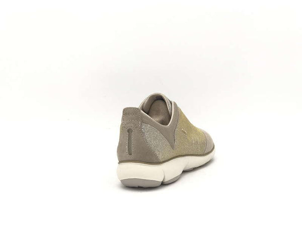 GEOX Sneakers D NEBULA G glitter gold taupe