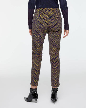SISLEY PANTALONE SKINNY FIT IN VELLUTO