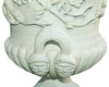 Biscottini Vaso diam.57xH80 cm con base L44xPR44xH69 cm in fusione di ghisa Stabile