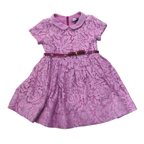 Monnalisa Abito bimba lace dress pink Taglia 3 anni