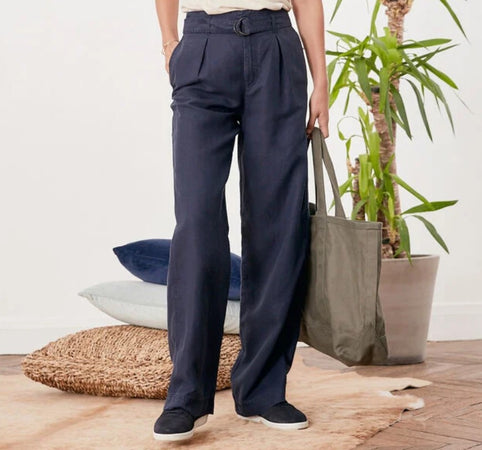 Comptoir des Cotonniers Pantaloni larghi Navy