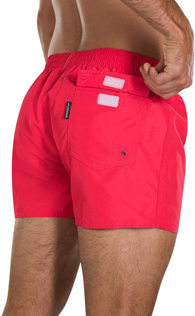 Speedo Fitted Leis 13 Wsht Am, Boxer Mare Uomo, Rosso Lava