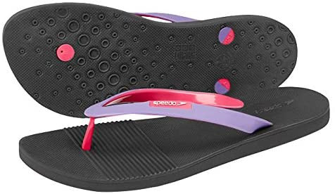 Speedo Saturate II Thg Af, Ciabatte Donna, Oxid Grigio/Deep Lilac/Elc Rosa