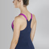 Speedo End Boom Splice Racerback Costume da bagno Blu/Viola