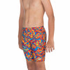 Speedo Pantaloncini Ragazzo Clash Block Allover Jammer Multicolore