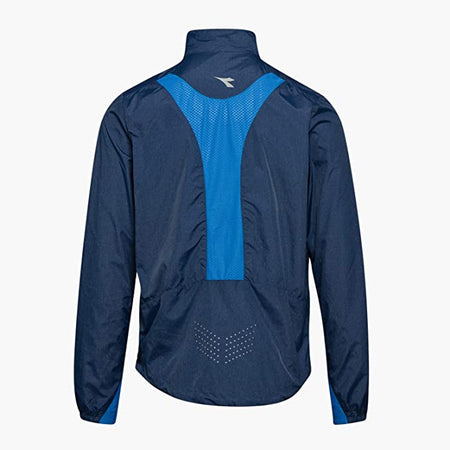 Diadora Giacca Wind Uomo Wing Teal Blue