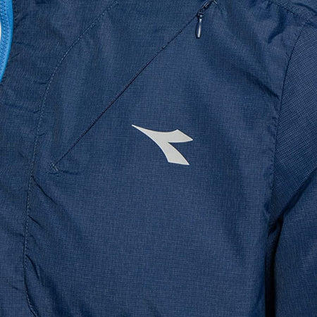 Diadora Giacca Wind Uomo Wing Teal Blue