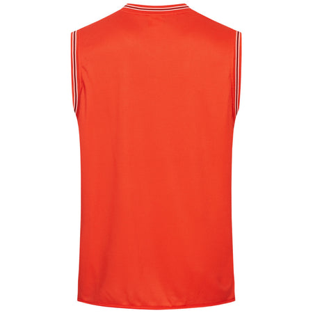 Diadora Canotta Tank Barra Uomo Fiesta Red