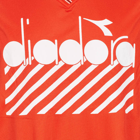 Diadora Canotta Tank Barra Uomo Fiesta Red