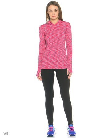 Diadora Felpa Donna Seamless Red Flame Melange