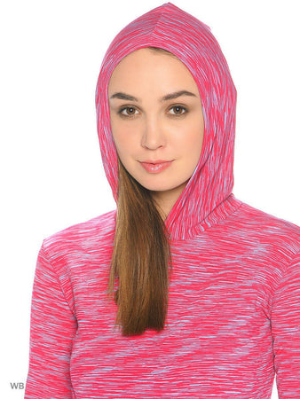 Diadora Felpa Donna Seamless Red Flame Melange