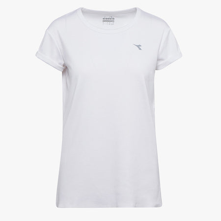 Diadora T-shirt Donna Optical White
