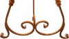 Biscottini Base tavolo in ferro pieno L150xPR60H74 cm. forgiato mano trattato, Offerta