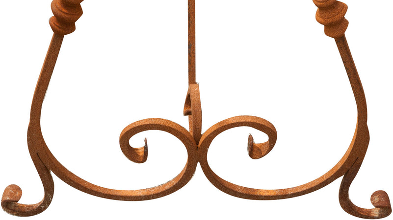 Biscottini Biscottini Base Tavolo Ferro Pieno Forgiato Mano Naturale 150x60x74 per Interni