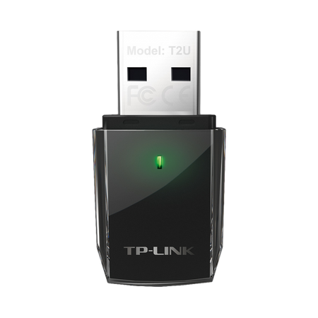 Scheda di rete Wireless - TPLink T2U Archer - Adattatore Wireless Dual Band USB Adapter - Wi-Fi 600 (433+150) Mbps 802.11ac - Esterno Usb