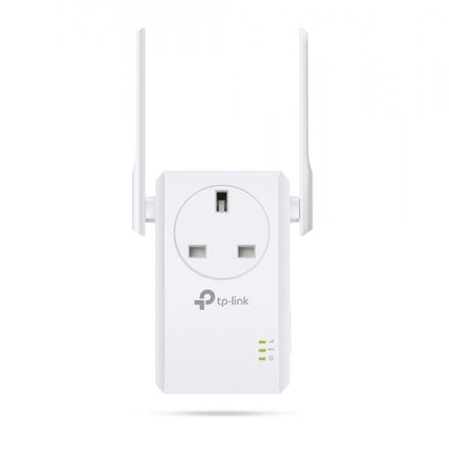 Access Point Tp-Link TL-WA860RE RANGE EXTENDER N - 300Mbps con presa passante - protezione WPA e WEP - 1 porta LAN - 2 Antenne esterne -