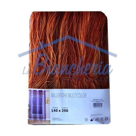 TENDA MILLERIGHE A FILI SFUMATI 140 X 290 CM PER INTERNI DIVISORIA DECORATIVA