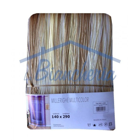 TENDA MILLERIGHE A FILI SFUMATI 140 X 290 CM PER INTERNI DIVISORIA DECORATIVA