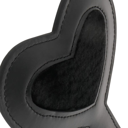 Paletta Sculacciatore Cuore Bondage BDSM Darkness Paddle Love Black Nero