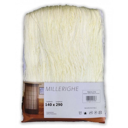 TENDA MILLERIGHE A FILI SFUMATI 140 X 290 CM PER INTERNI DIVISORIA DECORATIVA