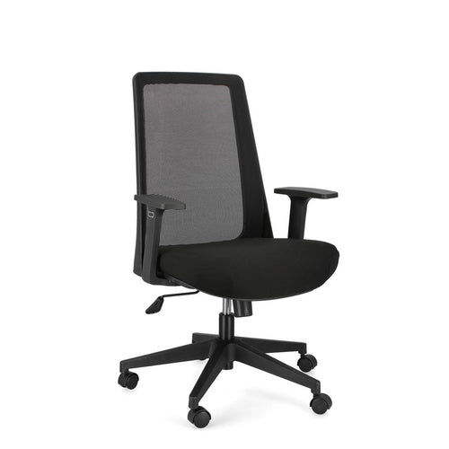 Poltrona Wesley da gaming ed ufficio ergonomica in poliestere con braccioli e ruote
