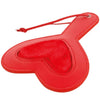 Paddle Love Red Paletta Fetish BDSM a Forma di Cuore Darkness