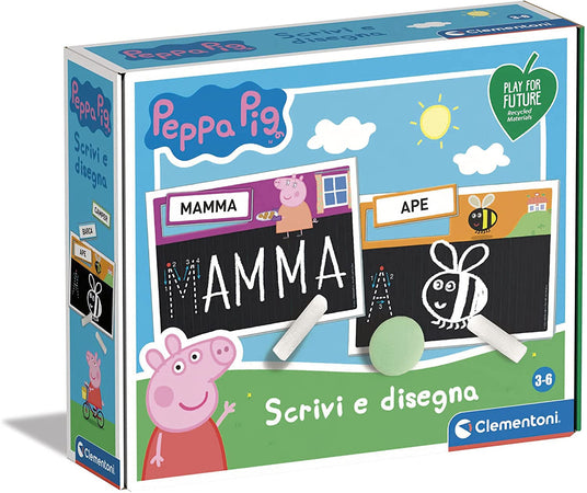 16353 - Sapientino Peppa Pig - Scrivi e disegna