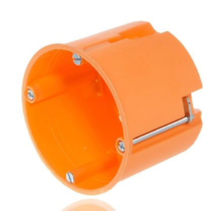 Scatola di derivazione  85 per cartongesso colore arancio