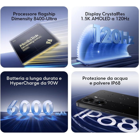 Poco x7 Pro 8+256gb 6.67 5g Yellow ds eu