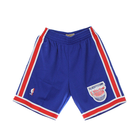 MITCHELL &amp; NESS Pantaloncino Basket Uomo Nba Swingman Shorts Hardwood Classics 1993-94 Nejnet Original Team Colors da uomo