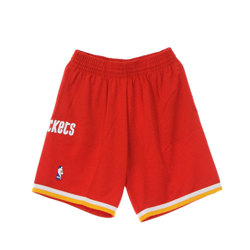 MITCHELL & NESS Pantaloncino Basket Uomo Nba Swingman Shorts Hardwood Classics Houroc Original Team Colors da uomo