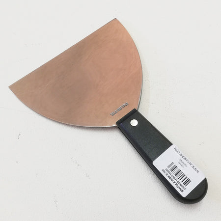 Fiorellini spatola raschietto inox da 140mm con manico in legno