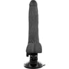 Vibratore dildo indossabile nero con telecomando BaseCock 20cm
