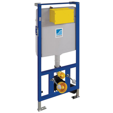 Schwab set Wc 199 modulo con cassetta da incasso per wc sospeso con sostegno per pareti in muratura e cartongesso