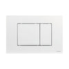 Schwab Metis placca di comando bianca per cassetta wc incasso serie 199