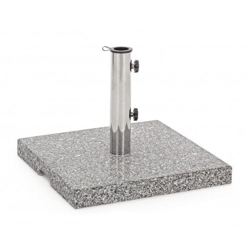 Base moderna Stein per ombrellone palo centrale in granito da 25 kg